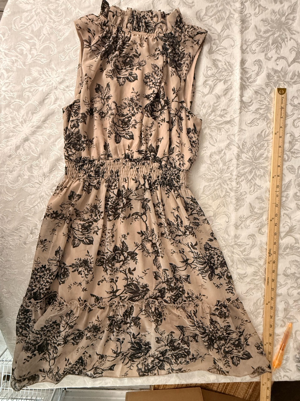 Women's Kate and Lily Dress Floral Sleeveless SZ 14